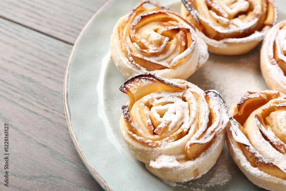 Image Mini tartelettes pommes caramel beurre salé