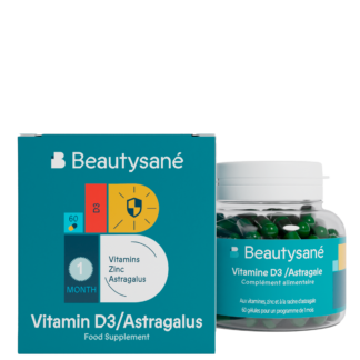 Vitamine D3 & Astragale - 60 gélules