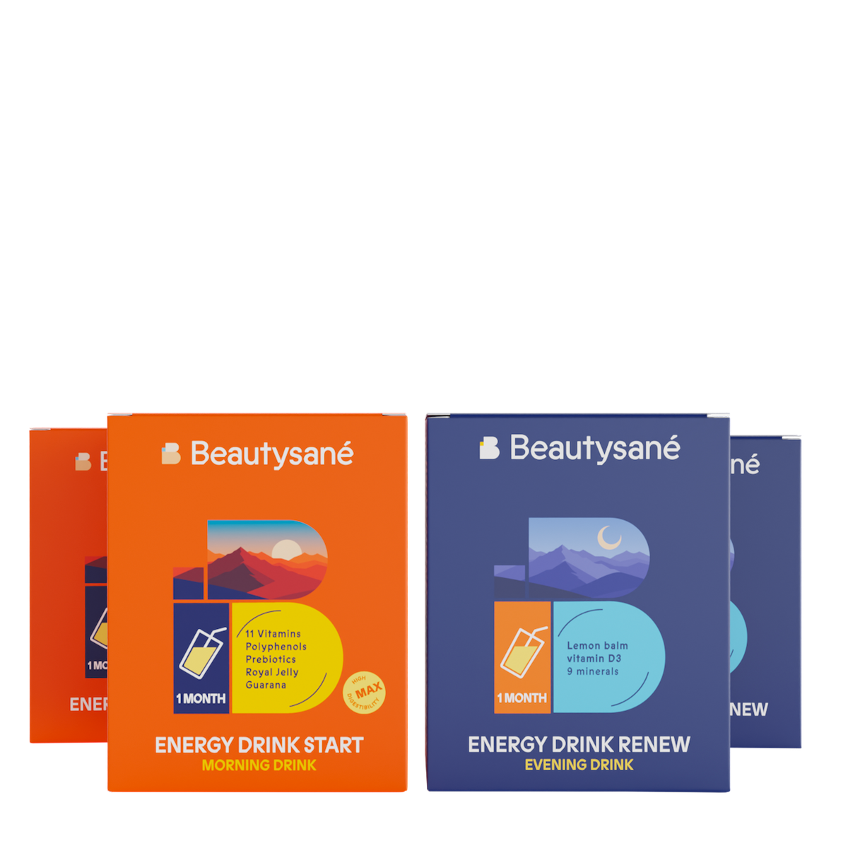PACK ENERGY DRINK 2 START + 2 RENEW - 120 doses (réservé B+)