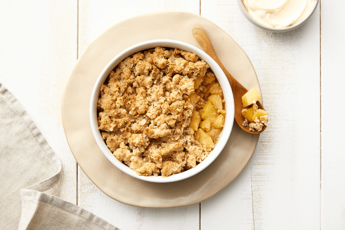 Image Crumble aux pommes