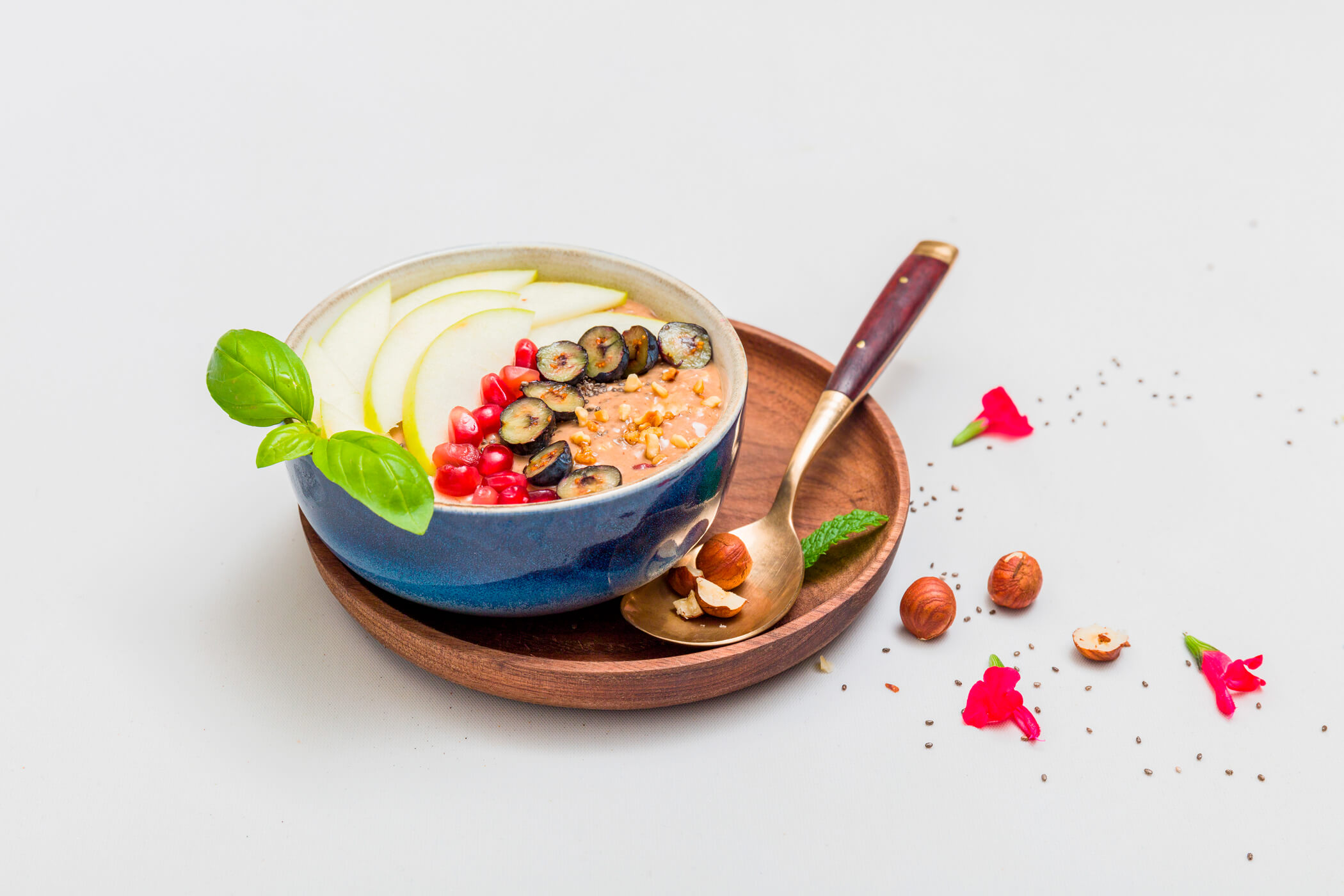 Image Porridge fruits & noisettes
