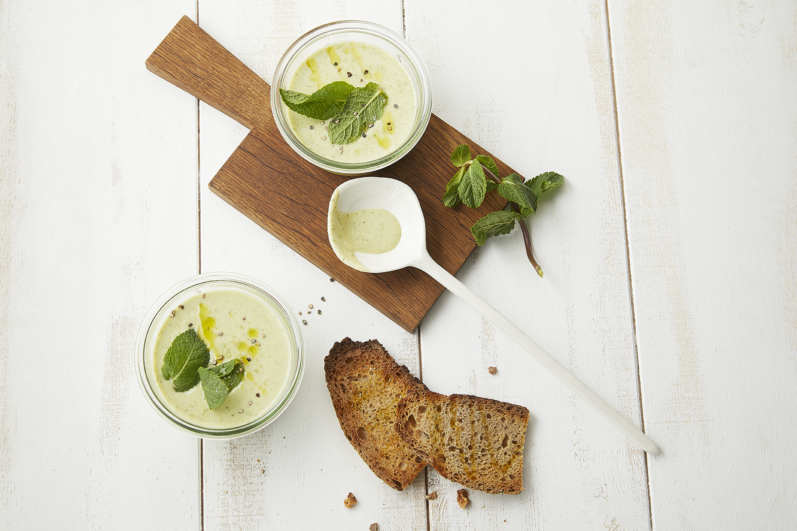 Image Velouté glacé de courgettes